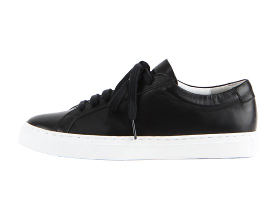 Leather Sneakers (black)