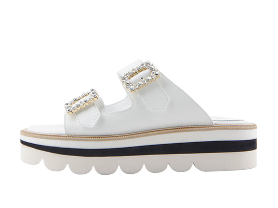 [EXCLUSIVE]CRYSTAL SLIPPER (WHITE)