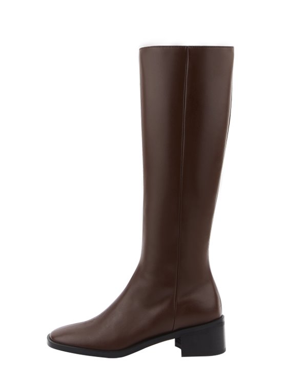 Standard long boots (maroon brown)