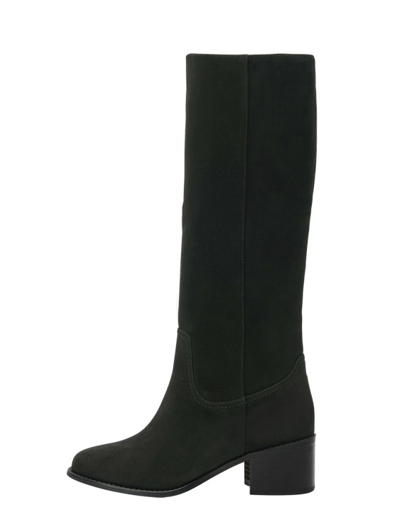 Comfort Long Boots (suede black)