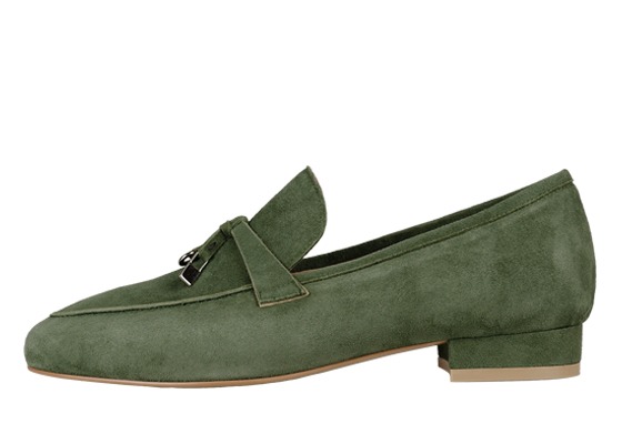LORO  LOAFER (SUEDE MOSS GREEN)
