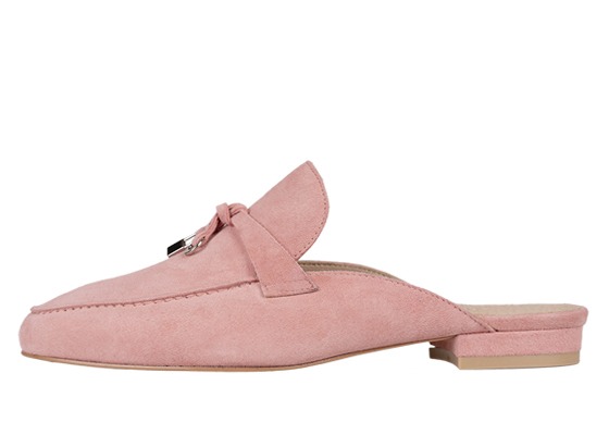 LORO  BLOAFER (SUEDE PINK)