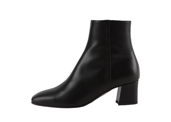 MODERN MIDDLE ANKLE BOOTS (BLACK)