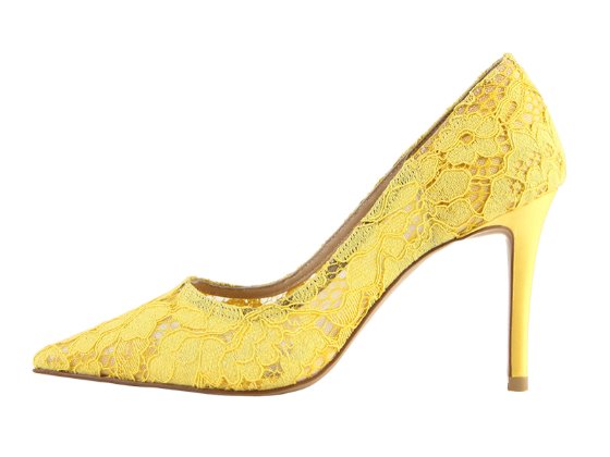 [Exclusive] Signature Stiletto (lace yellow)