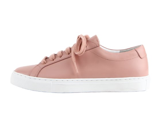 LEATHER SNEAKERS (PINK)