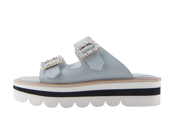 [Exclusive]Crystal slipper (soft blue)