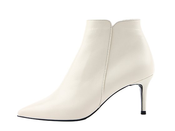 Signature ankle boots (cream white)