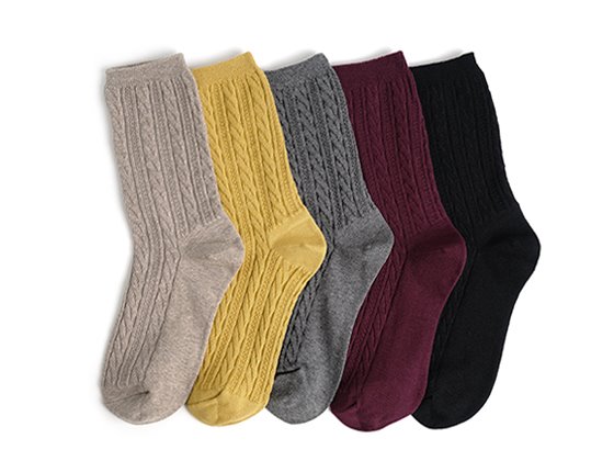 Cozy knitted socks set - 3