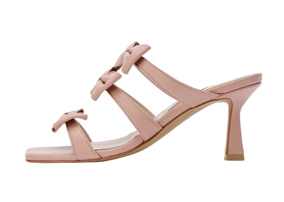 Ribbon strap sandals (pink)
